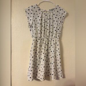 Sweet Rain White and Black Dress Size L